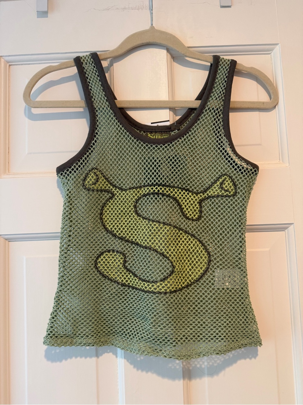Shrek Green Mesh Tank Top - dreamworks